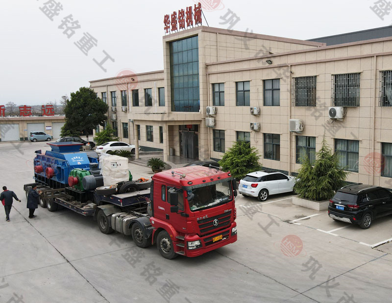 時產200噸對輥液壓制砂機，處理鵝卵石、石灰石的出砂效果怎么樣呢？