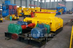 河南華盛銘小型號雙齒輥破碎機(jī)質(zhì)量怎么樣？賺錢不